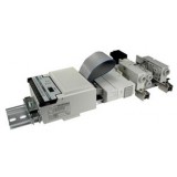 SMC solenoid valve 4 & 5 Port VQ VV5Q04-S, 0000 Series, Body Ported Manifold, Flip Style, Serial Transmission Unit